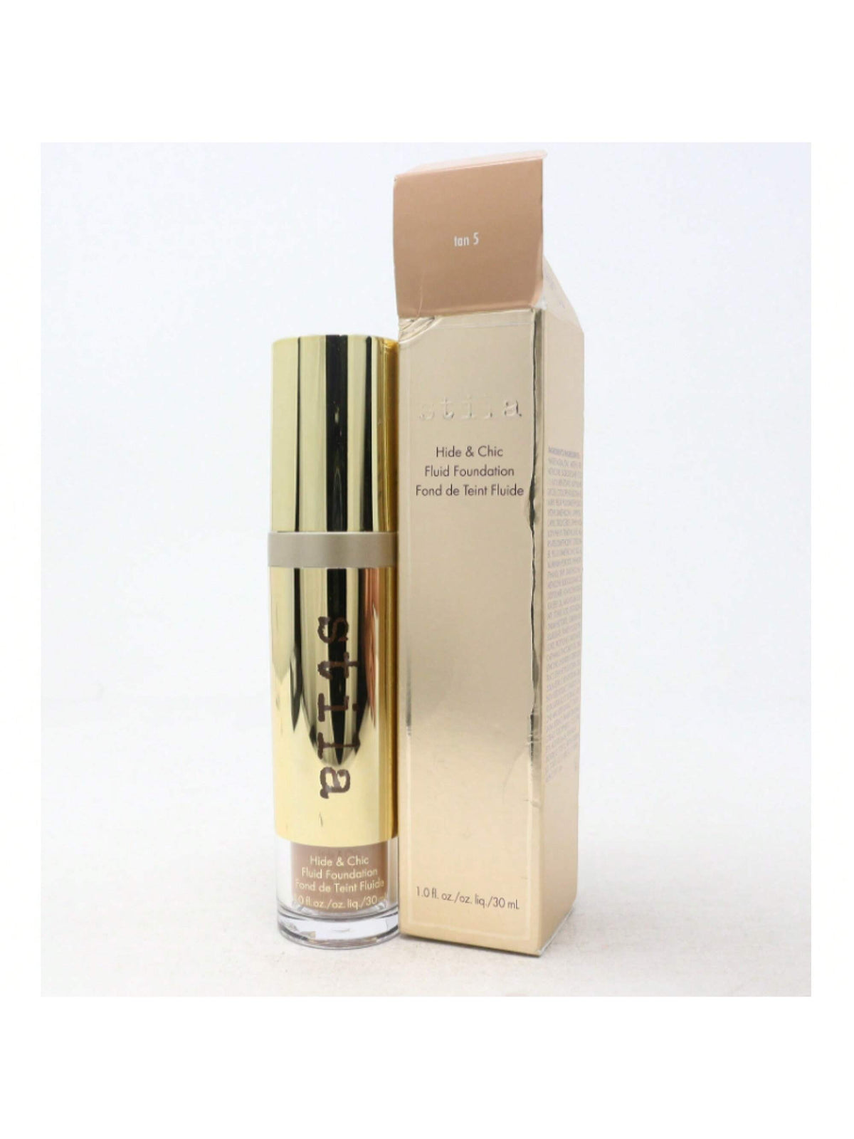 STILA/HIDE & CHIC FLUID FOUNDATION (FAIR 1) 1.0 OZ (30 ML)