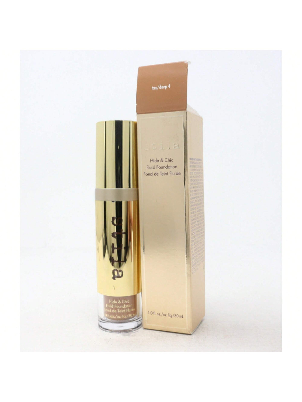 STILA/HIDE & CHIC FLUID FOUNDATION (FAIR 1) 1.0 OZ (30 ML)