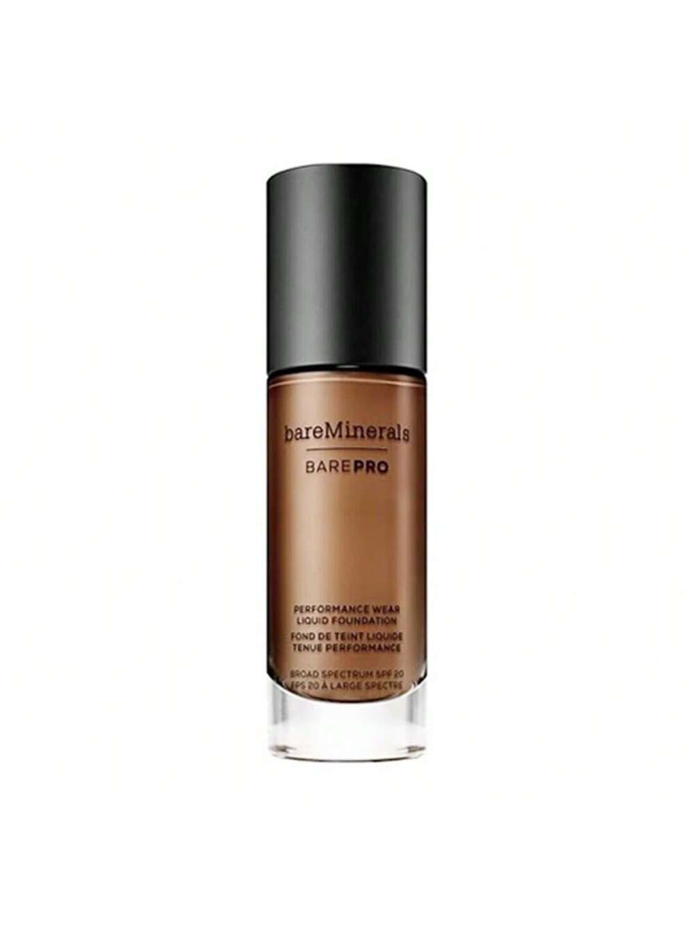 BAREMINERALS/BAREPRO PERFORMANCE WEAR FOUNDATION LIQUID SPF 20 (COCOA 30) 1.0 OZ