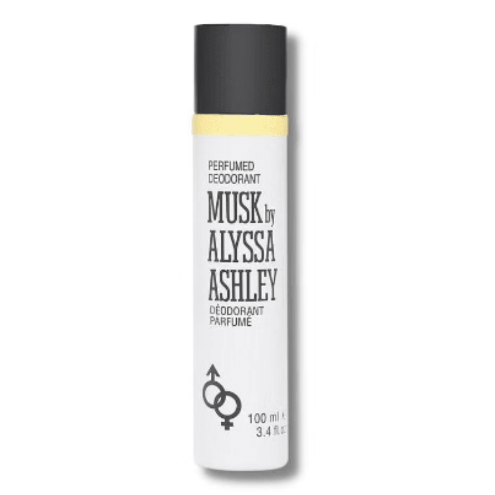 Alyssa Ashley Musk Deodorant Spray 3.4 Oz (100 Ml) Unisex
