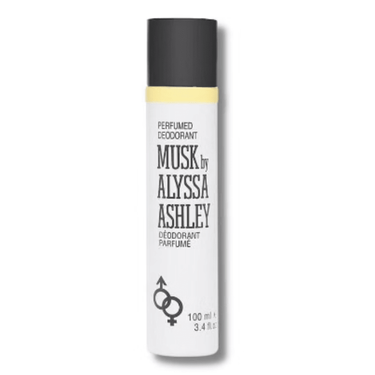 Alyssa Ashley Musk Deodorant Spray 3.4 Oz (100 Ml) Unisex