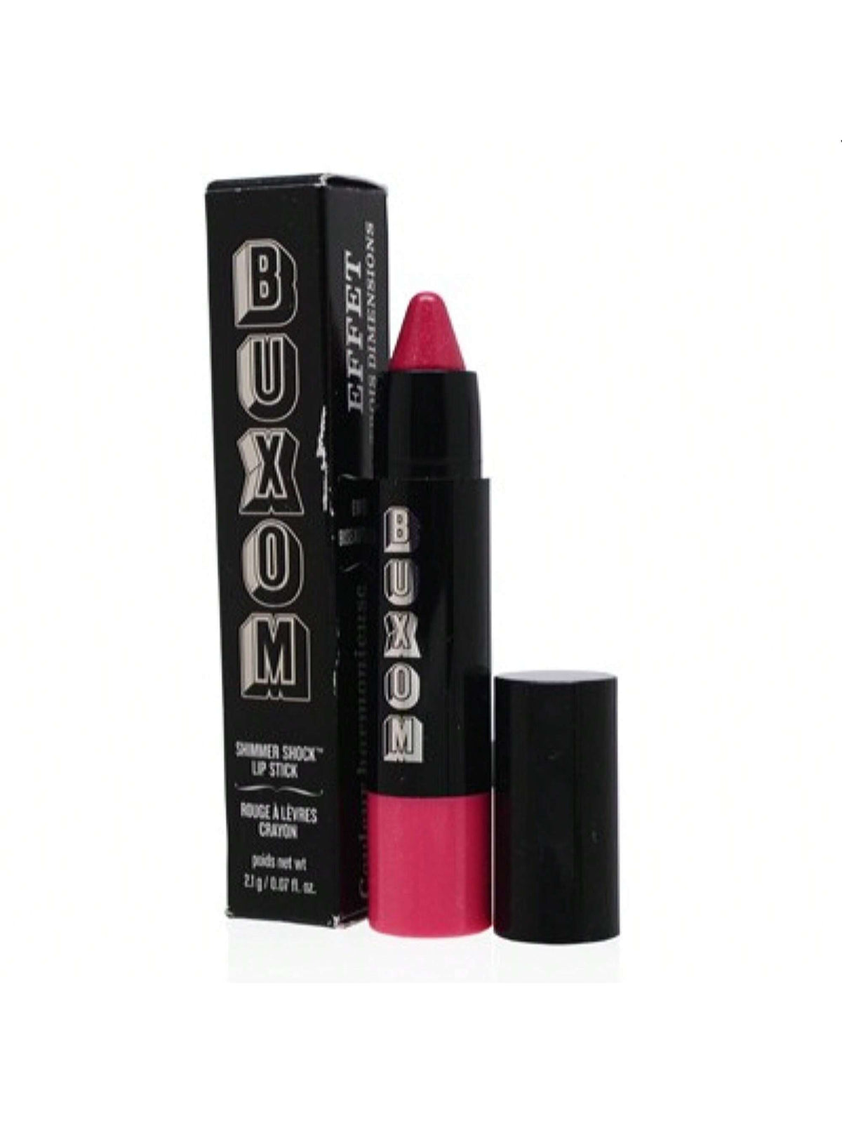 BUXOM/SHIMMER SHOCK LIPSTICK (AFTERSHOCK) 0.07 OZ (2.1 ML)