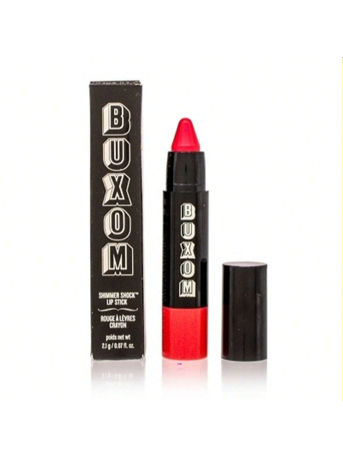 BUXOM/SHIMMER SHOCK LIPSTICK (AFTERSHOCK) 0.07 OZ (2.1 ML)