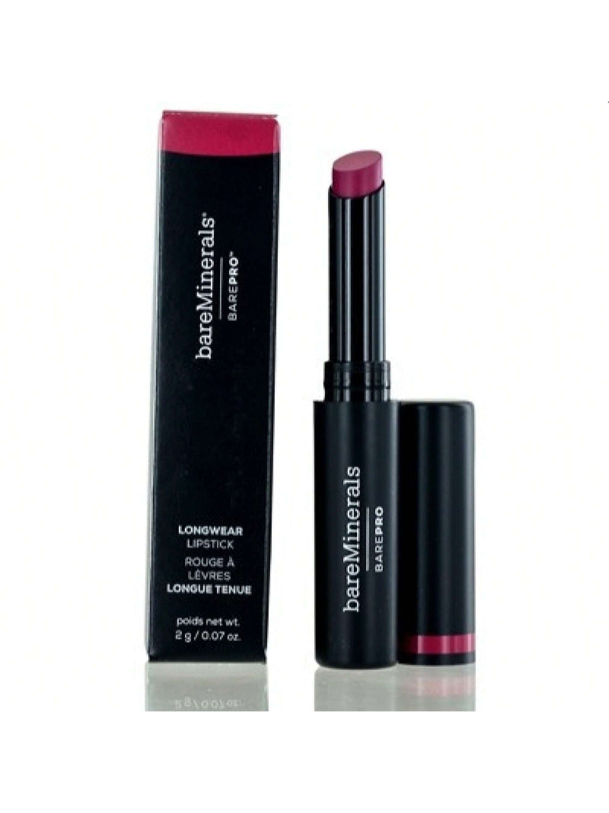 BAREMINERALS/BAREPRO LONGWEAR  LIPSTICK (CAMELLIA) 0.07 OZ (2 ML)