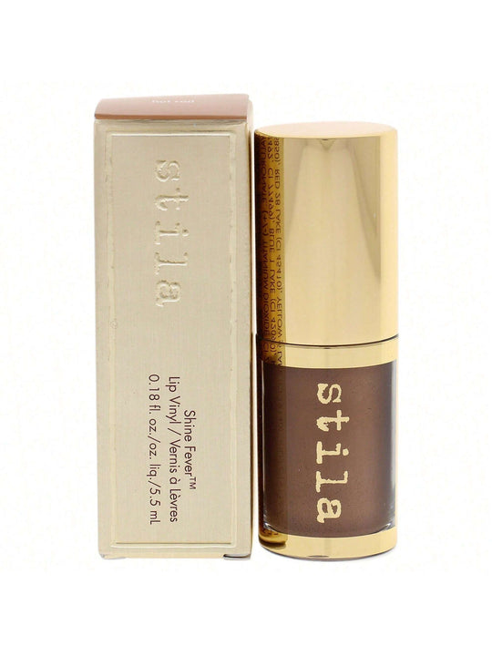 STILA/SHINE FEVER LIP VINYL LIQUID LIPSTICK HOT ROD  0.18 OZ (5.5 ML)