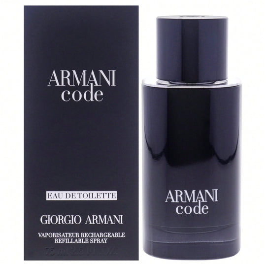 Armani Code For Men by Giorgio Armani EDT Refillable 2.5 oz for Men