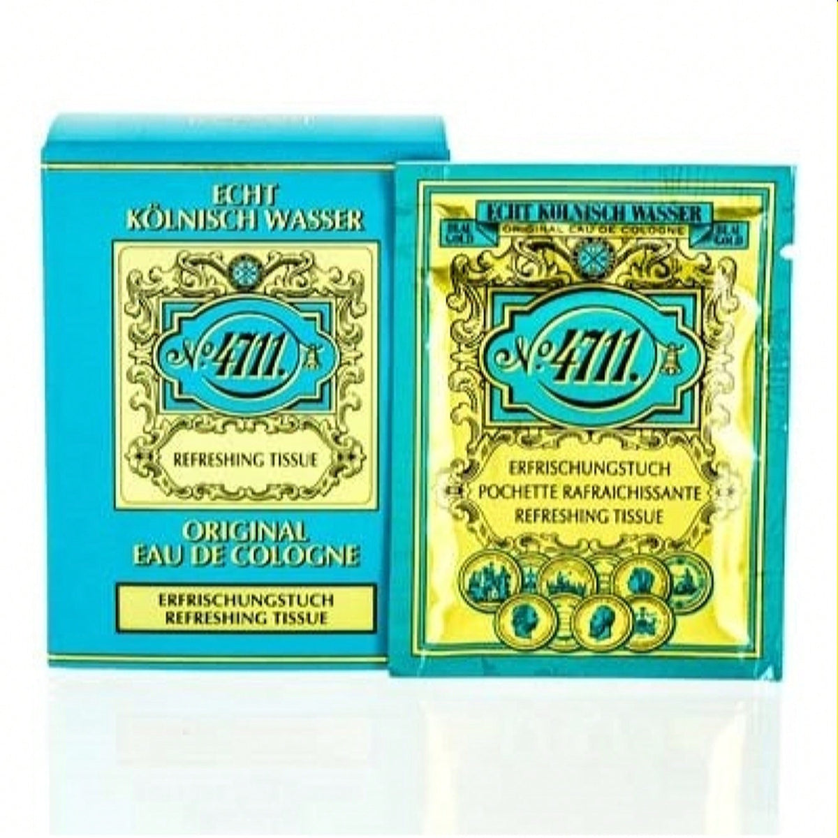 4711 Refreshing Tissues 10 Pieces Unisex