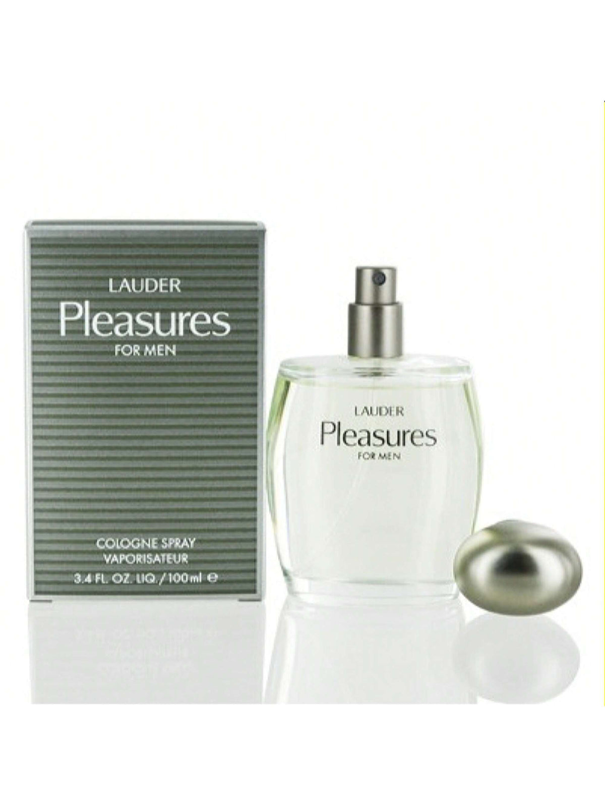 PLEASURES FOR MEN/ESTEE LAUDER COLOGNE SPRAY 3.4 OZ (M)