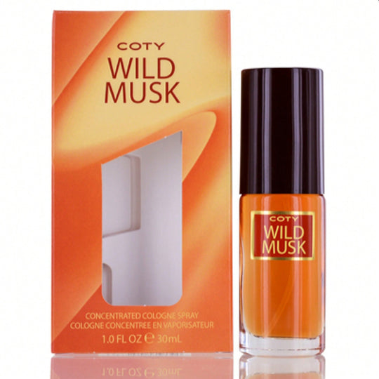 Coty Wild Musk by Coty Cologne Concentrate Spray 1.0 oz for Women