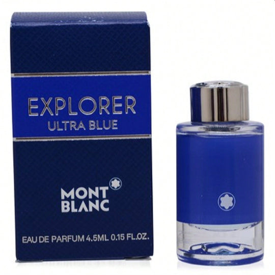 Mont Blanc Explorer Ultra Blue Eau De Parfum  0.15 OZ (4.5 ml) For Men