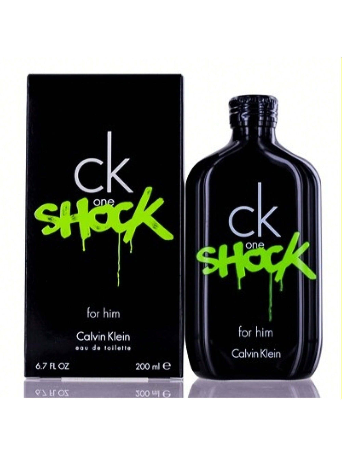 CK ONE SHOCK MEN/CALVIN KLEIN EDT SPRAY 3.4 OZ (100 ML) (M)