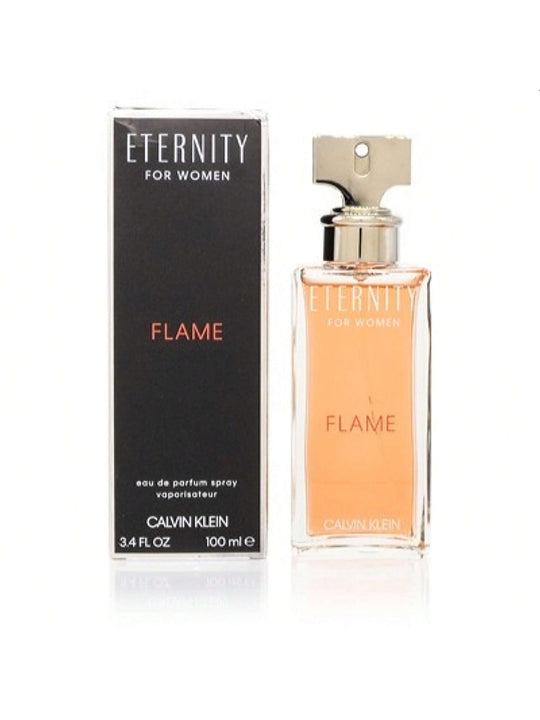 ETERNITY FLAME/CALVIN KLEIN EDP SPRAY 3.4 OZ (100 ML) (W)