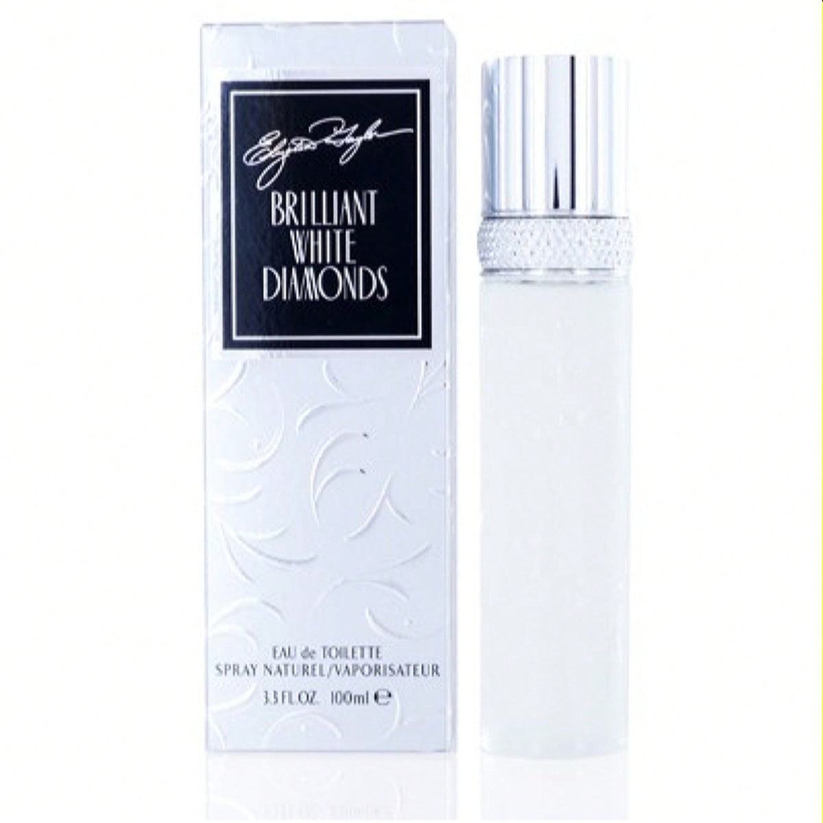 Elizabeth Taylor Brilliant White Diamonds Eau De Toilette Spray 3.3 OZ (100 ml) For Women