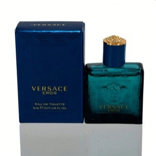 Versace Eros Homme by Versace EDT Splash 0.17 oz for Men