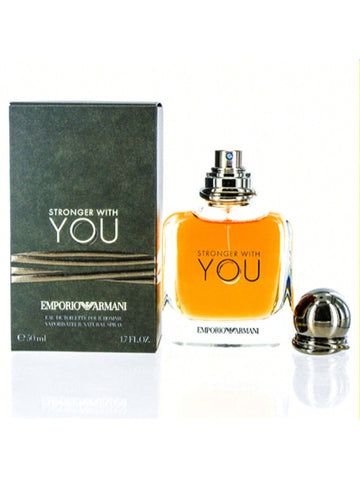 EMPORIO STRONGER WITH YOU/GIORGIO ARMANI EDT SPRAY 1.7 OZ (50 ML) (M)