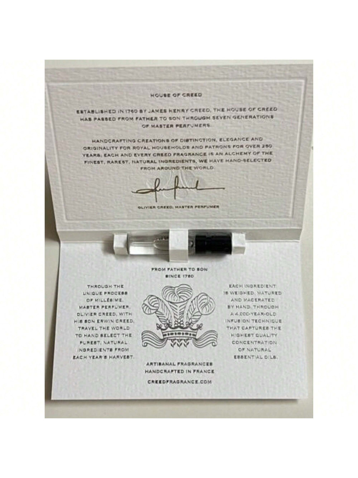CREED VIKING/CREED EDP SPRAY VIAL 0.08 OZ (2.5 ML) (M)