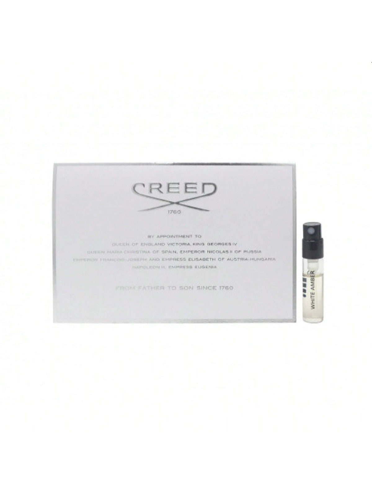 CREED WHITE AMBER/CREED EDP SPRAY VIAL 0.08 OZ (3.5 ML) (U)
