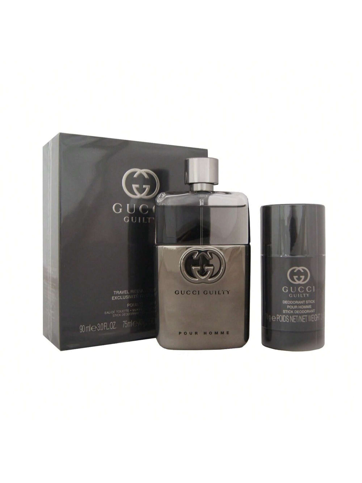 GUCCI GUILTY POUR HOMME/GUCCI SET (M)