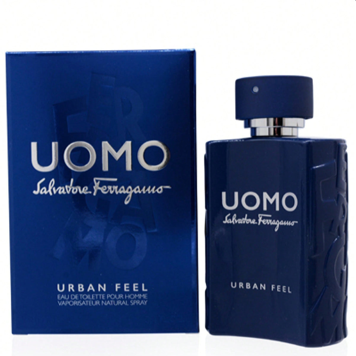 Uomo Urban Feel by S. Ferragamo EDT Spray 3.4 oz for Men