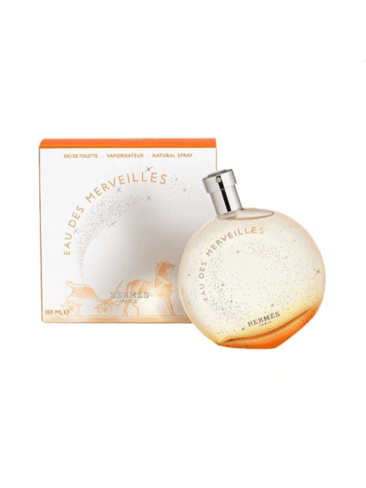 EAU DES MERVEILLES/HERMES EDT REFILLABLE SPRAY 1.0 OZ (30 ML) (W)