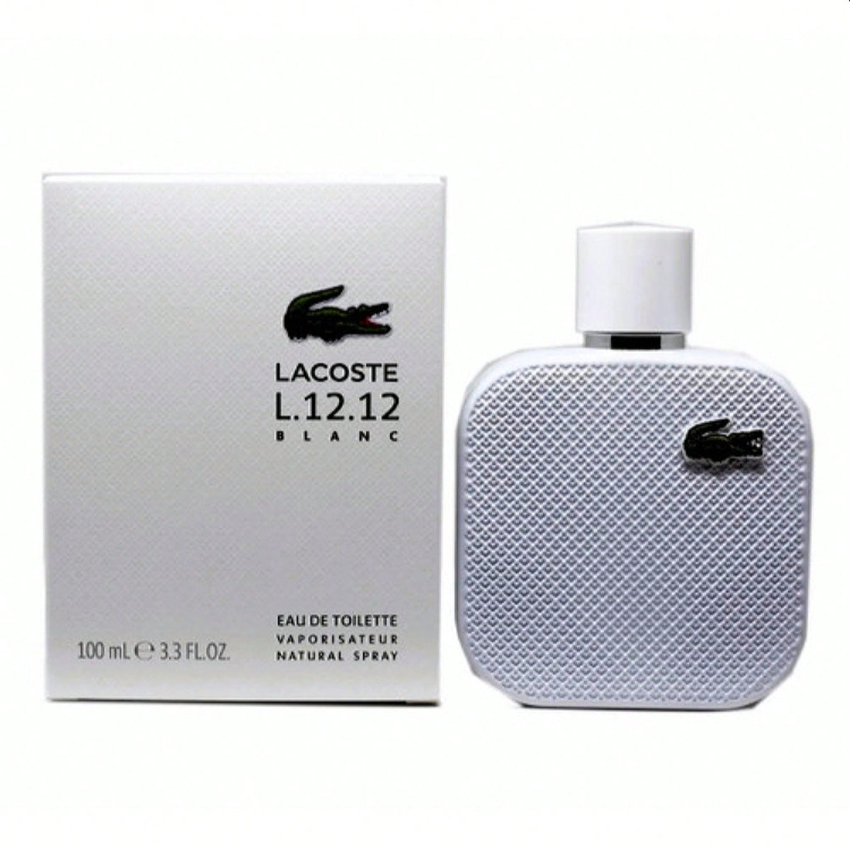 L.12.12 Blanc by Lacoste EDT Spray 3.3 oz/100ml (Tester) for Men