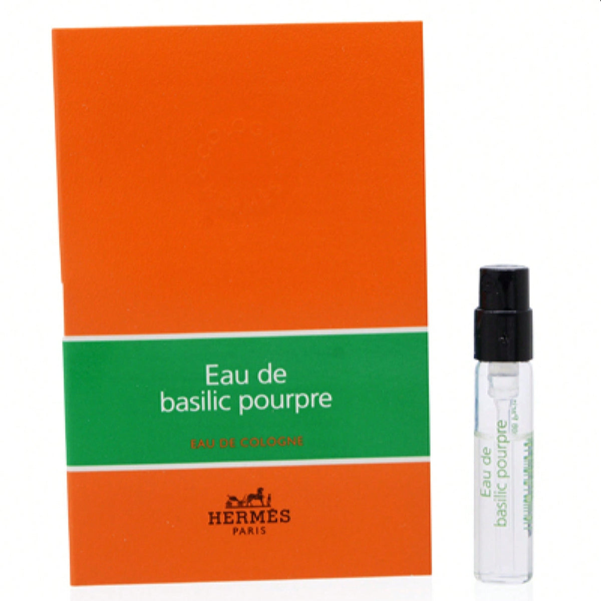 Eau De Basilic Pourpre by Hermes EDC Spray 0.06 oz for Women