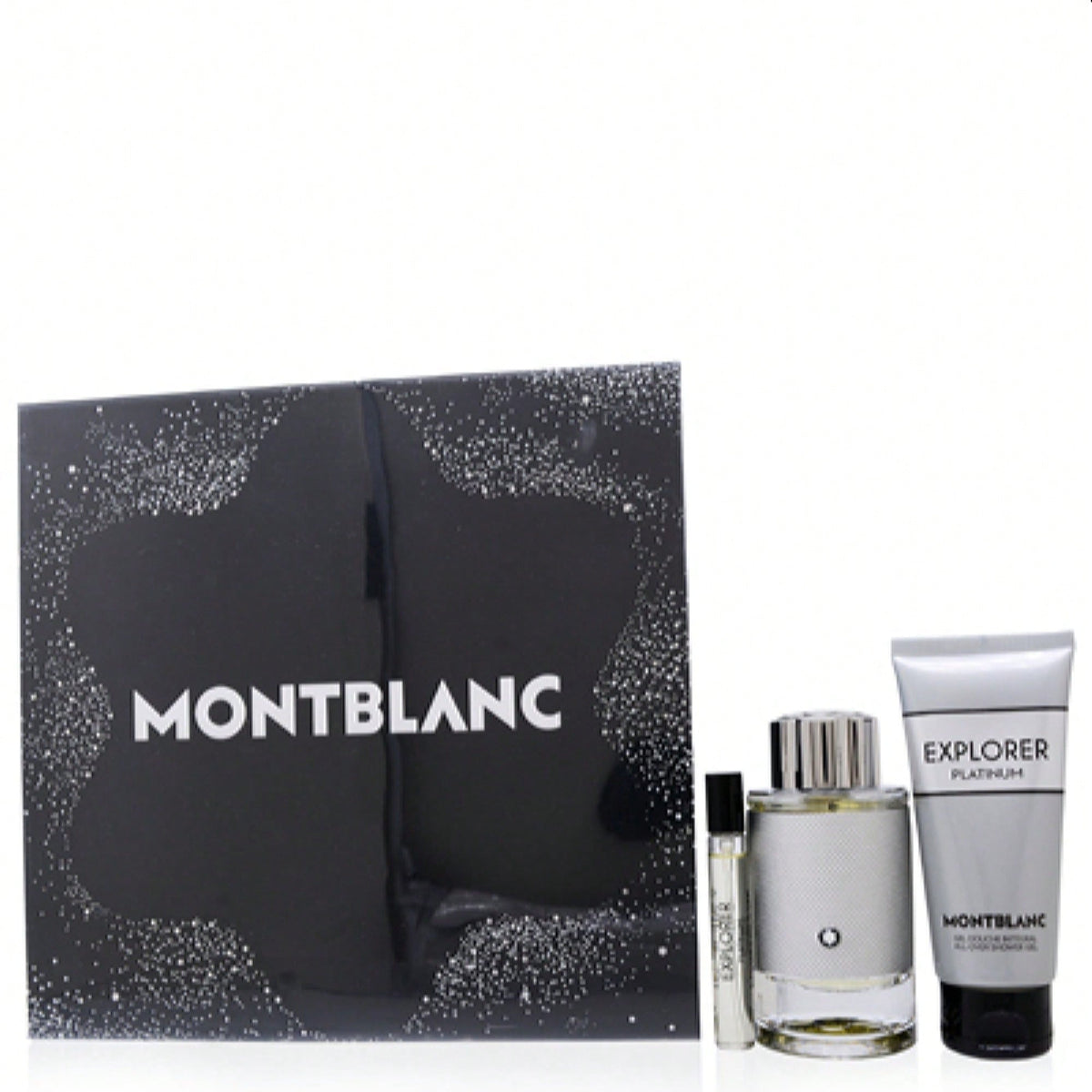 Mont Blanc Explorer Platinum Set - In Gift Box For Men