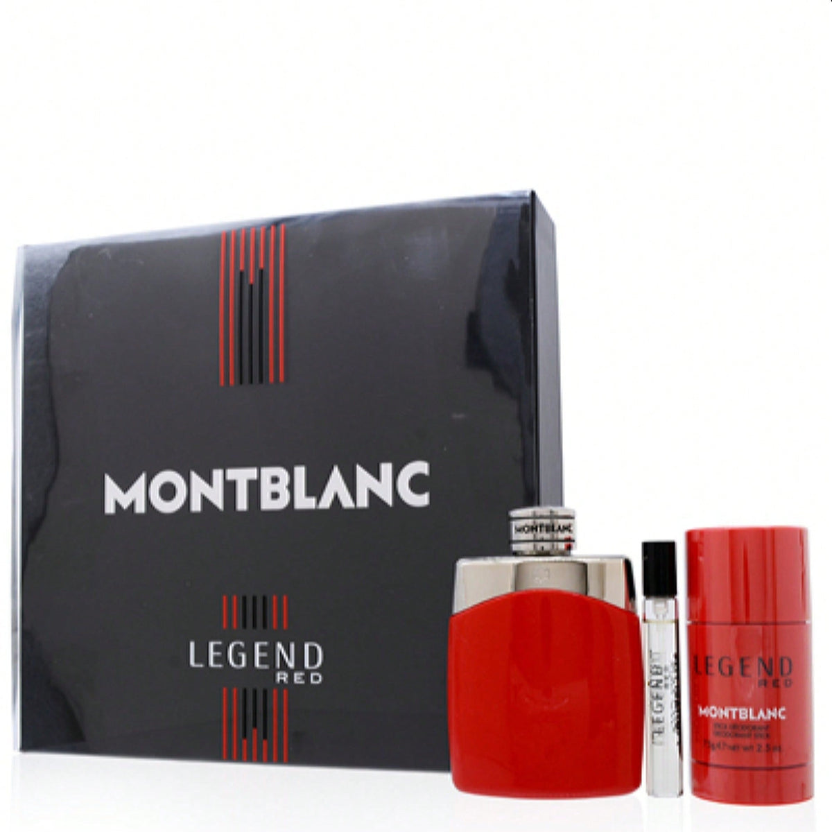 Mont Blanc Montblanc Legend Red Set - In Gift Box For Men