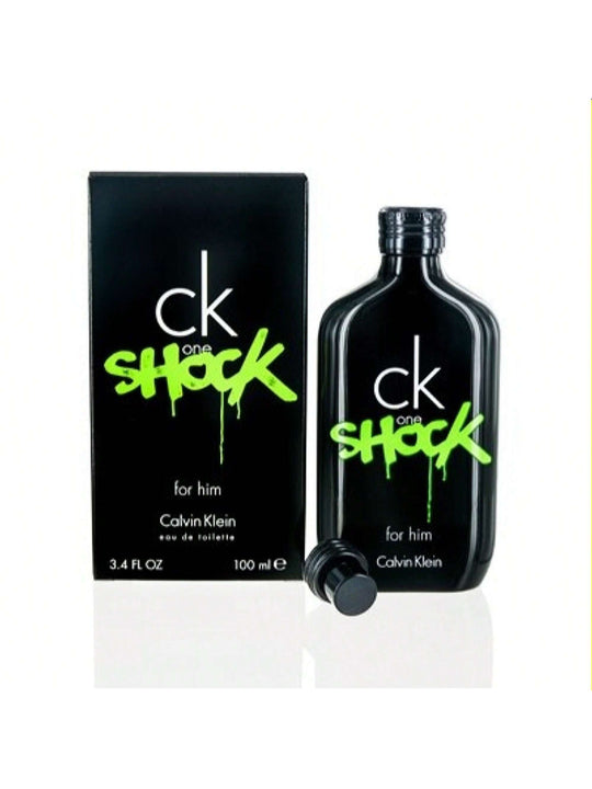 CK ONE SHOCK MEN/CALVIN KLEIN EDT SPRAY 3.4 OZ (100 ML) (M)