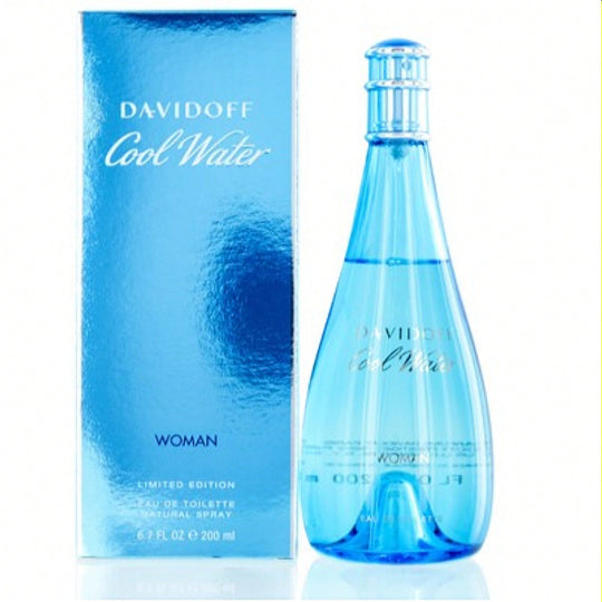 Cool Water Woman by Davidoff EDT Spray 6.7 oz for Women