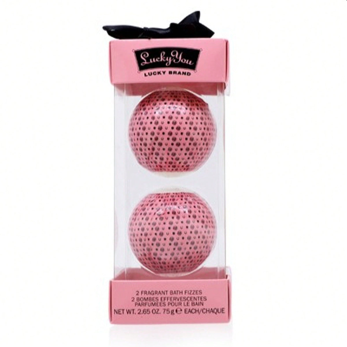 Lucky Brand Lucky You For Women 2 Fragrant Bath Fizzes Set - In Display Box For Women
