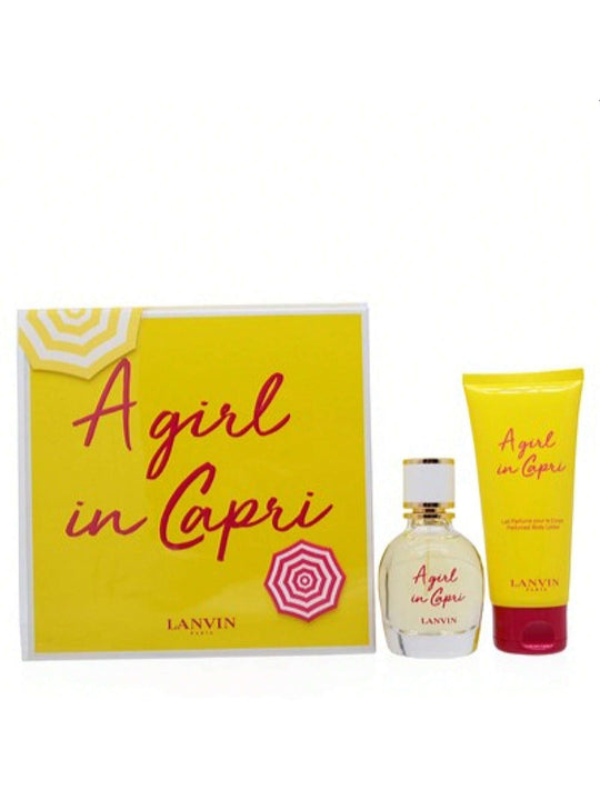 A GIRL IN CAPRI/LANVIN SET (W)