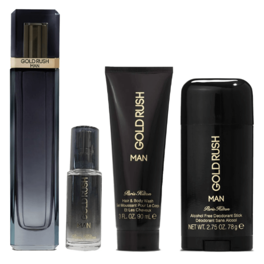 Paris Hilton Gold Rush Man Set For Men