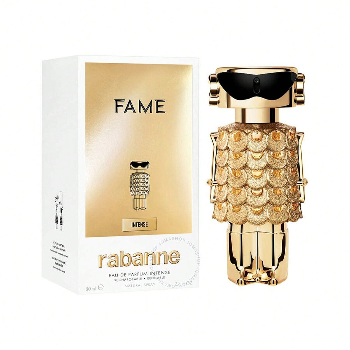 Fame Intense by Paco Rabanne EDP Spray Refillable 2.7 oz for Women