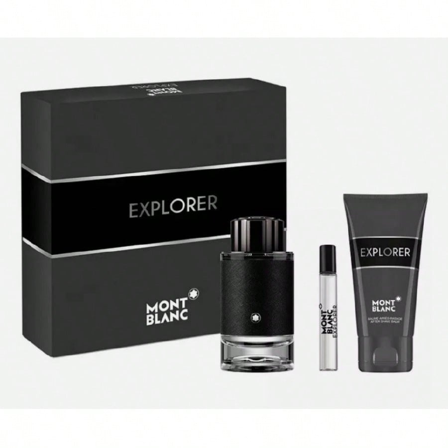 Mont Blanc Explorer Platinum Set - In Box For Men