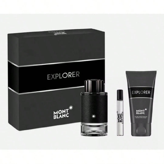 Mont Blanc Explorer Platinum Set - In Box For Men
