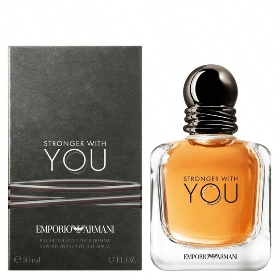 Giorgio Armani Stronger With You Intensely Eau De Parfum Spray 3.4 OZ (100 ml) For Men