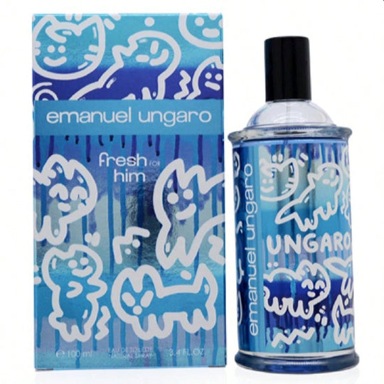Ungaro Fresh For Him Eau De Toilette Spray 3.4 OZ (100 ml) For Men