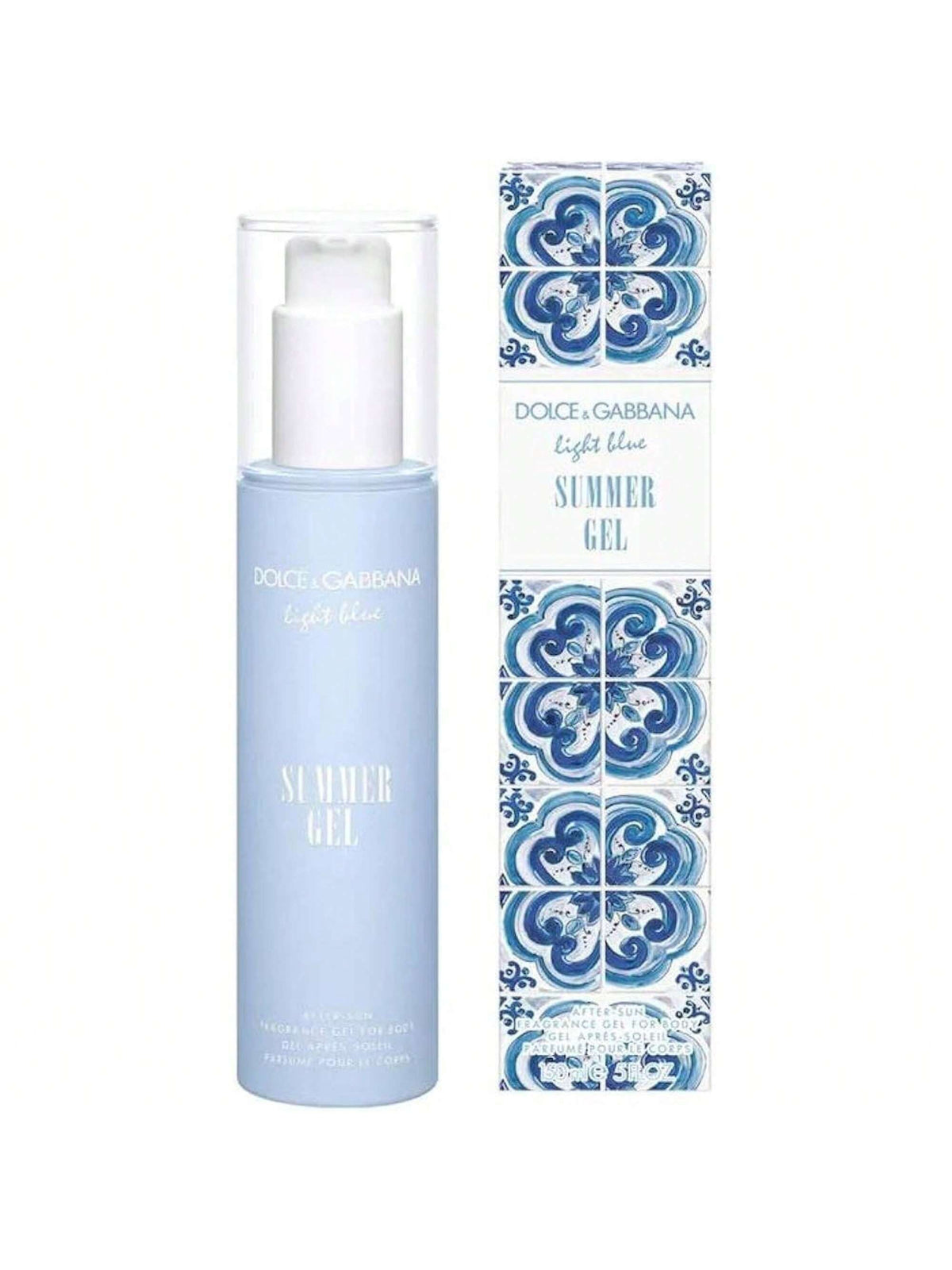 D&G/LIGHT BLUE SUMMER GEL 5.0 OZ (150 ML)