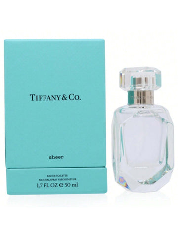 TIFFANY & CO. SHEER/TIFFANY & CO. EDT SPRAY 1.7 OZ (50 ML) (W)