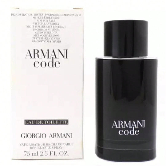 Armani Code For Men by Giorgio Armani EDT Spray 2.5 oz/75ml (Tester) for Men