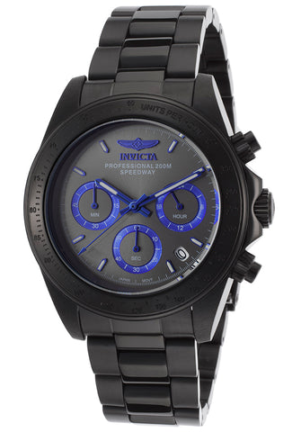 Invicta Men's 17313 Speedway Quartz Chronograph Charcoal Dial Watch