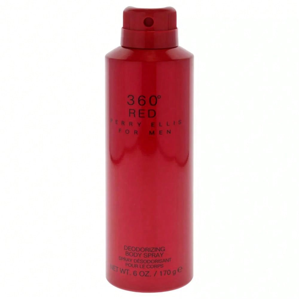 Perry Ellis 360 Red for Men Body Spray 6.0 Oz (170 Ml)