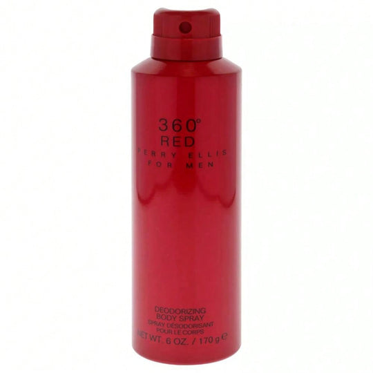 Perry Ellis 360 Red for Men Body Spray 6.0 Oz (170 Ml)