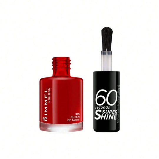 Rimmel London Rimmel London Nail Polish 0.20 OZ (8 ml) - Queen Of Tarts, 60 Seconds Super Shine
