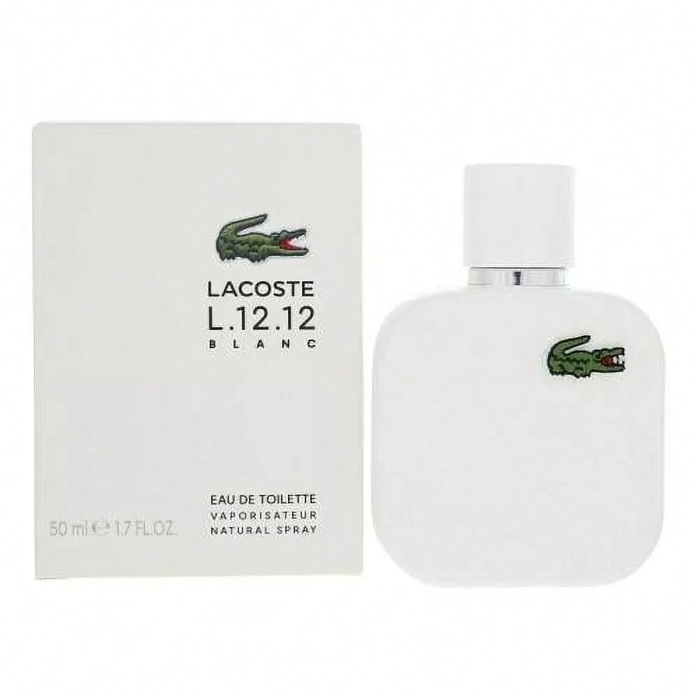 Lacoste L.12.12 Blanc Eau De Toilette Spray 1.6 OZ (50 ml) For Men