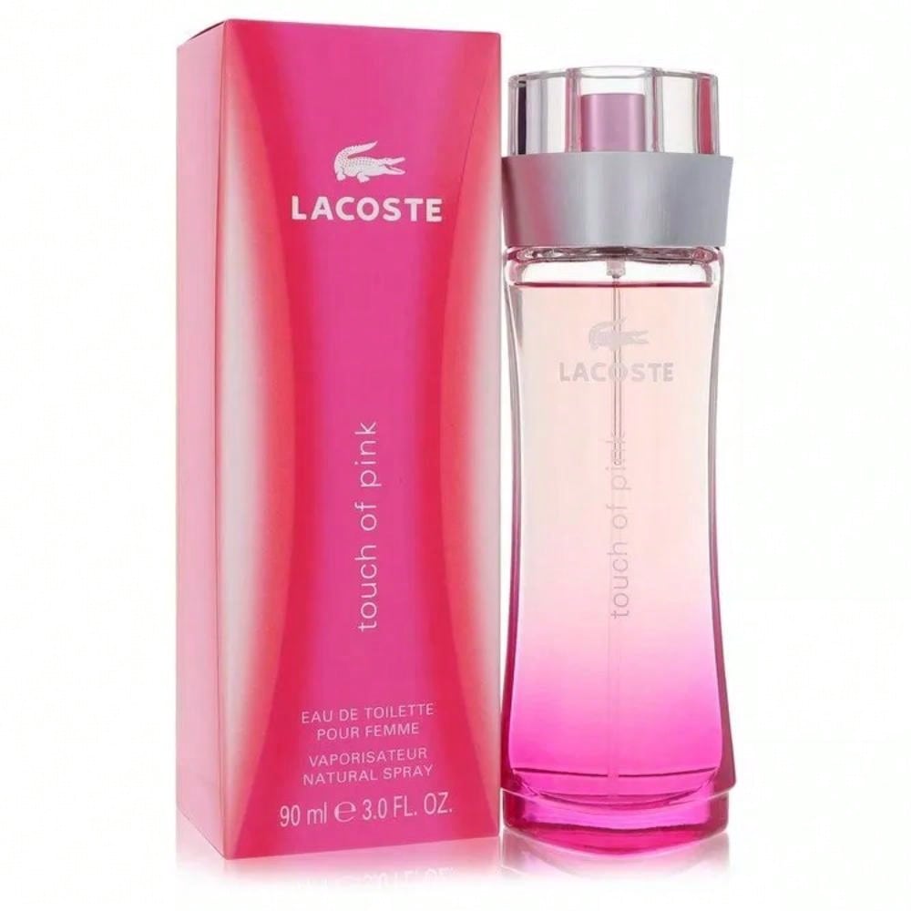 Touch Of Pink by Lacoste EDT Spray 3.0 oz for Women