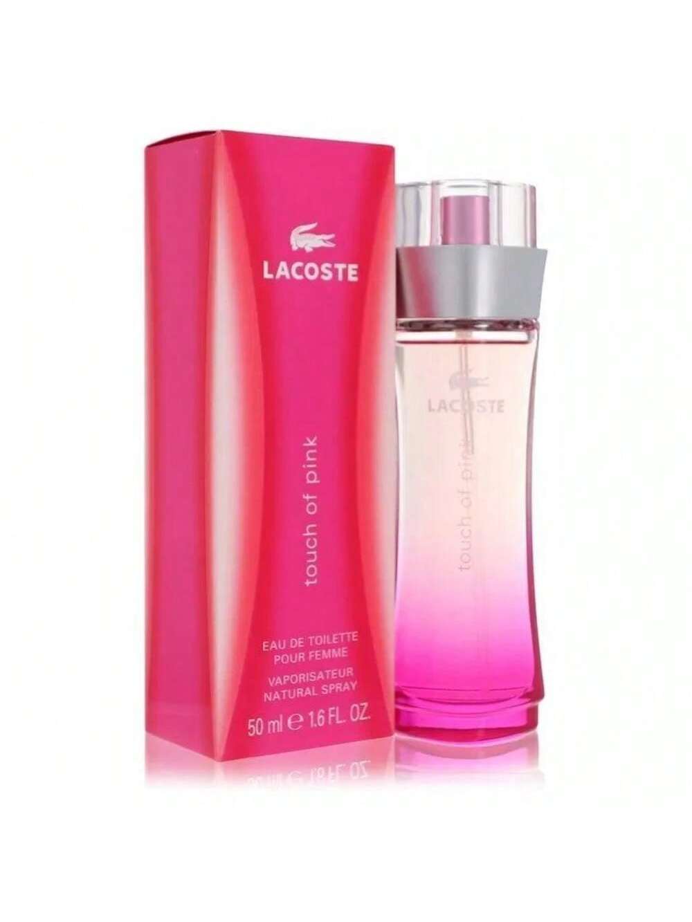 TOUCH OF PINK/LACOSTE EDT SPRAY TESTER 3.0 OZ (90 ML) (W)
