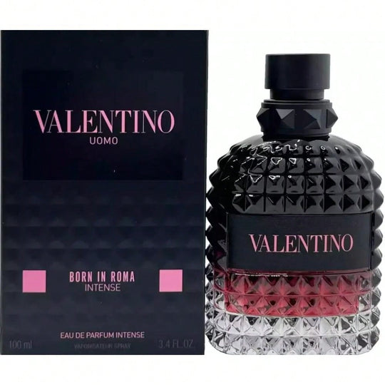 Uomo Born In Roma Intense by Valentino EDP Spray 3.4 oz for Men