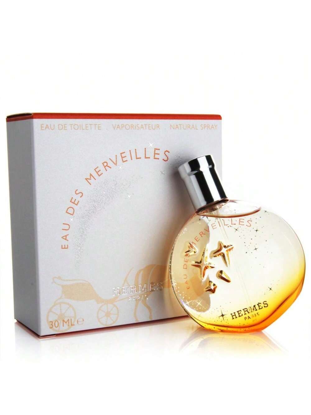 EAU DES MERVEILLES/HERMES EDT REFILLABLE SPRAY 1.0 OZ (30 ML) (W)